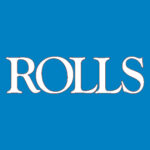 Rolls Logo Blue White